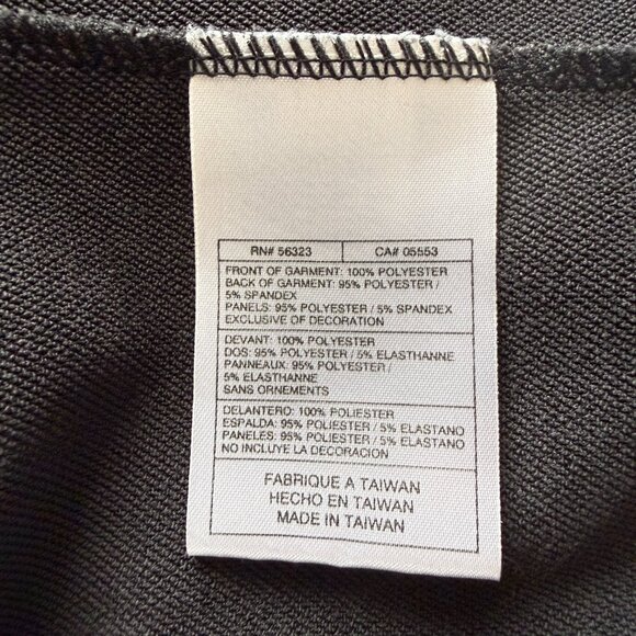 Nike women's XS 0-2 black long sleeve collared zip up activewear jacket - Picture 12 of 13